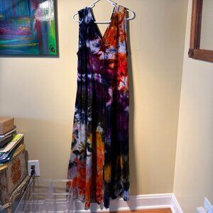 Maxi Tide die velvet Romper